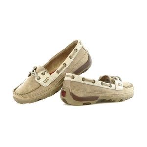 Twisted X moccasin casual boat shoes - womens 7